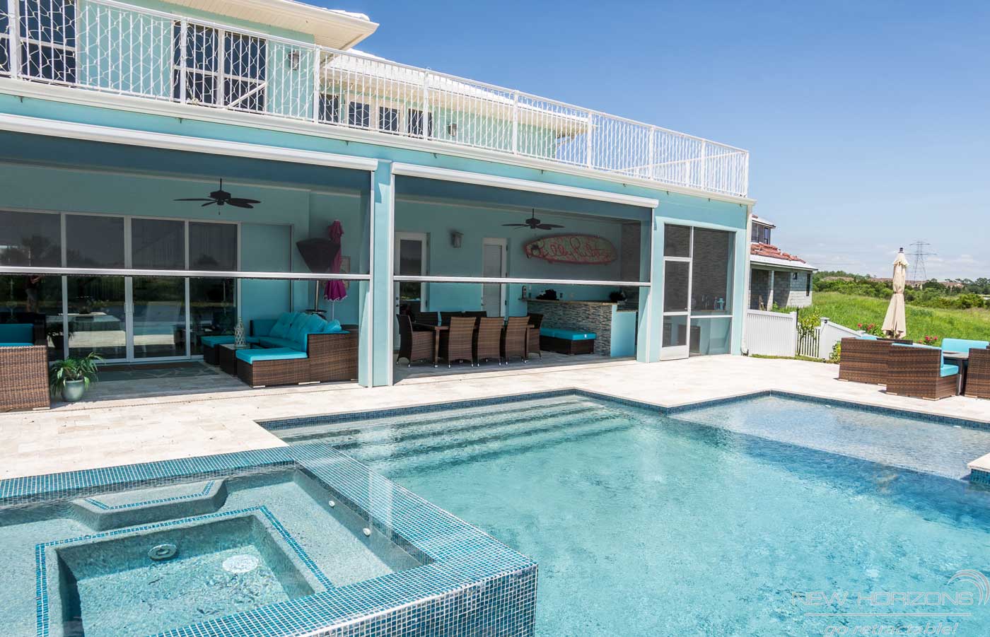 retractable screens Orlando,motorized awnings Florida,patio shades Central Florida