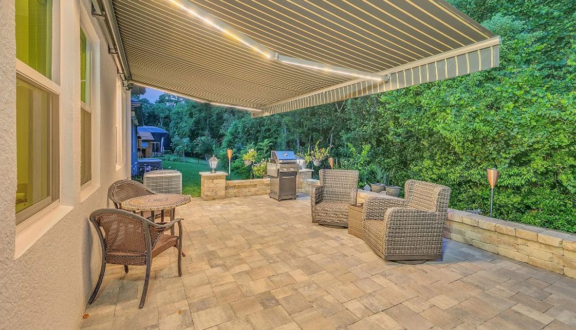 retractable screens Orlando,motorized awnings Florida,patio shades Central Florida